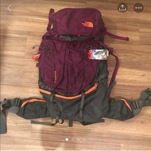 North face 70 Liter hiking pack